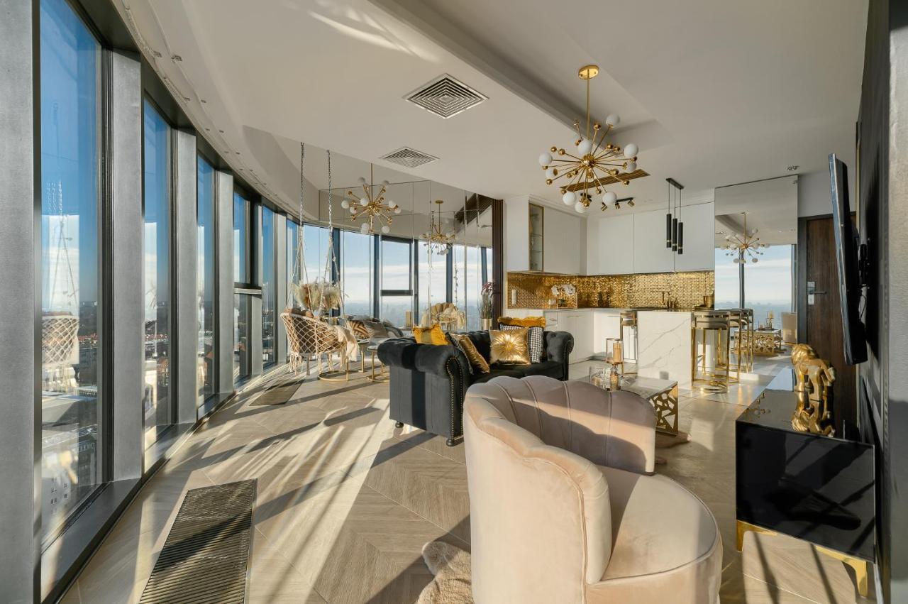 Hanza Tower Gold Szczecin Bagian luar foto